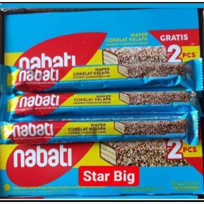 

TERBARU.... NABATI TABUR COKLAT KELAPA / ISI 12