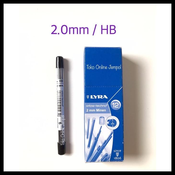

Atk0768Lr 2.0Mm Hb Isi Pensil Mekanik Lyra Isi 6 Lead 5040100 Pencil