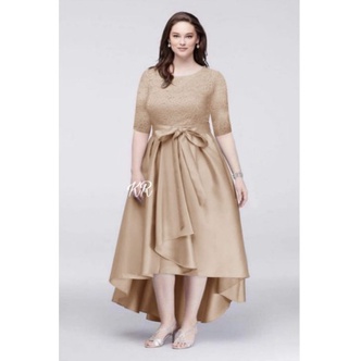 (REALPICT) NORABEL Dress Bigsize Brokat Update / Dress Jumbo Wanita / Dress Pesta Jumbo / Dress Kond