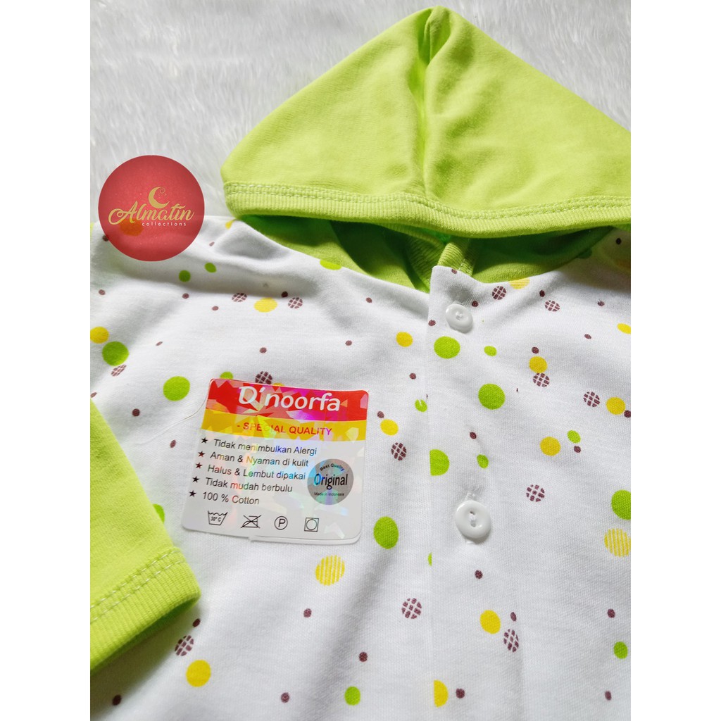 Jumper Panjang Tutup Kaki Bertopi Dapat 3 stel / Jumper Panjang Sleepsuit Jumper Bayi Harga 3 STEL