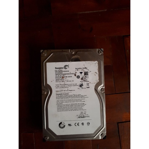 hardisk seagate 1tb rusak