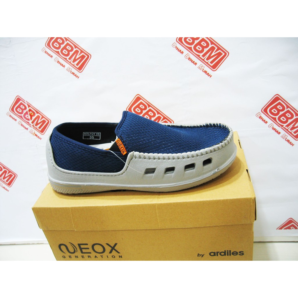 ARDILES NEOX MALFOY - SEPATU SLIP ON TANGGUNG / PRIA SANTAI SEKOLAH - Biru