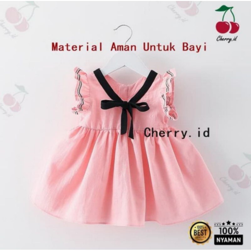 Dress bayi, baju bayi perempuan, baju anak perempuan, dress anak, dress lucu, perlengkapan bayi