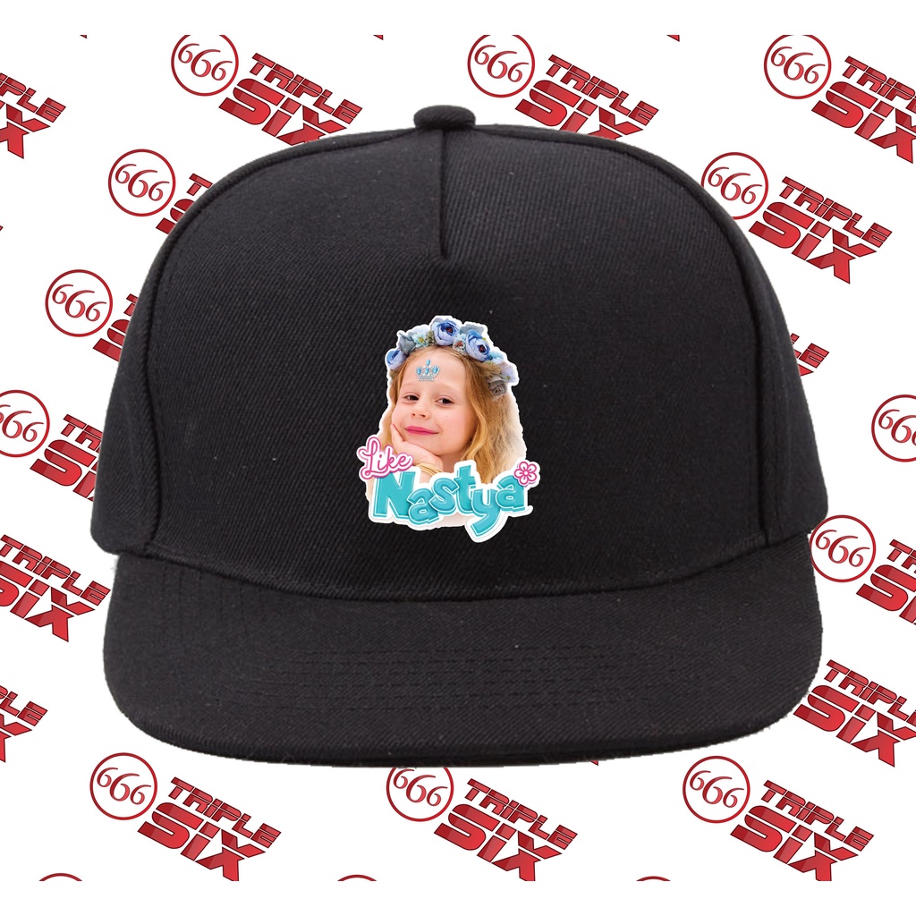 Topi Snapback Cotton Youtuber Like Nastya