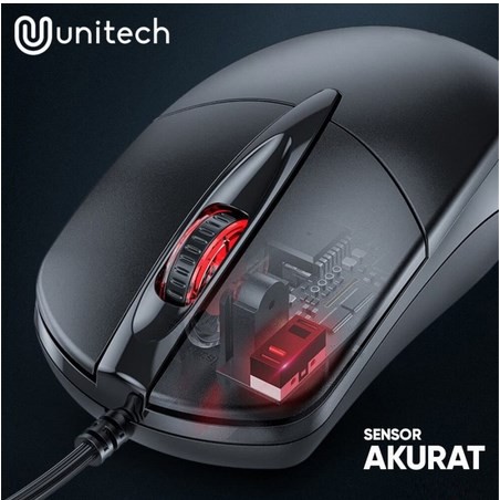 ITSTORE Mouse Kabel USB G3 Unitech Wired Kabel USB 1000DPI