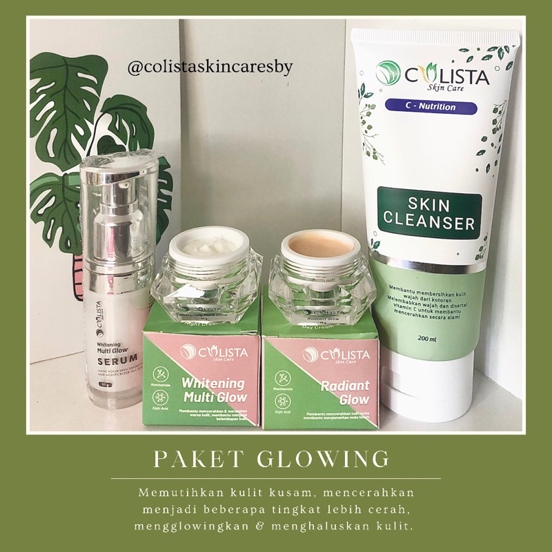 Paket Glowing Colista Skin Care BPOM-7