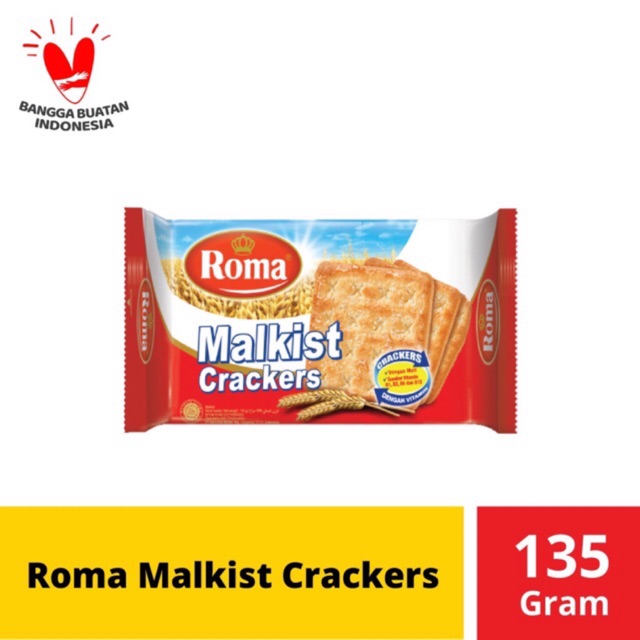

Roma Malkist Crackers 1 Pak 6 Pcs