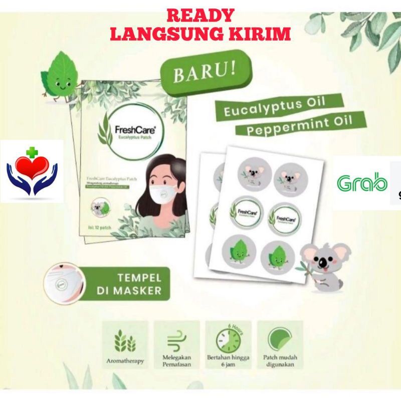 Freshcare Patch Eucalyptus Fresh Care di Masker per Sachet