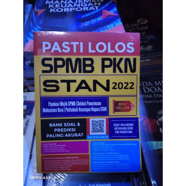 Buku pasti lolos SPMB PKN STAN 2022