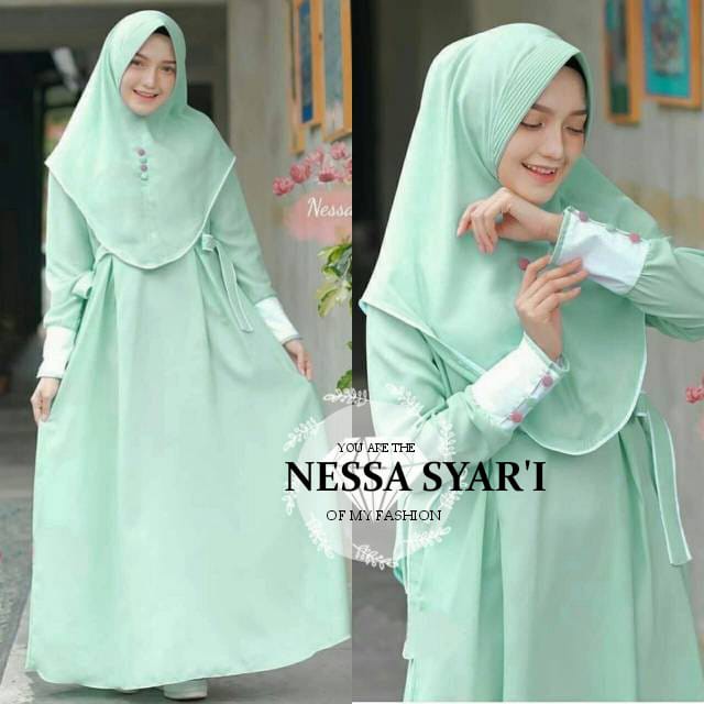 GAMIS SET SYAR'I / GAMIS SYAR'I NESSA/GAMIS SET KHIMAR