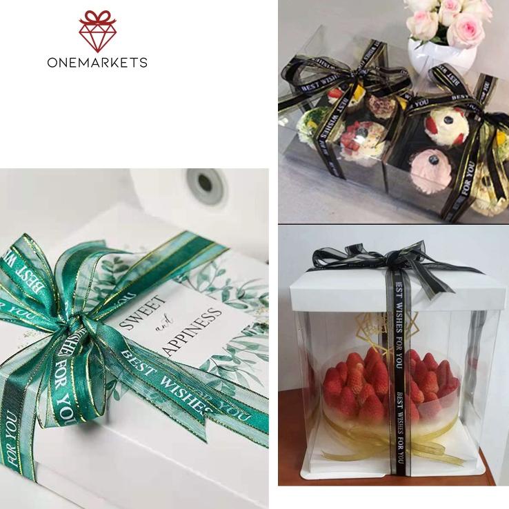 

New! 1ROLL Korean Pita Lace 2,5cm WISHES FOR YOU PS003 ..