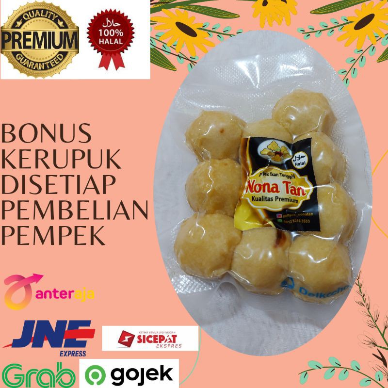 

Pempek Palembang Frozen [Paket Adaan 10pcs + Cuko 125ml]