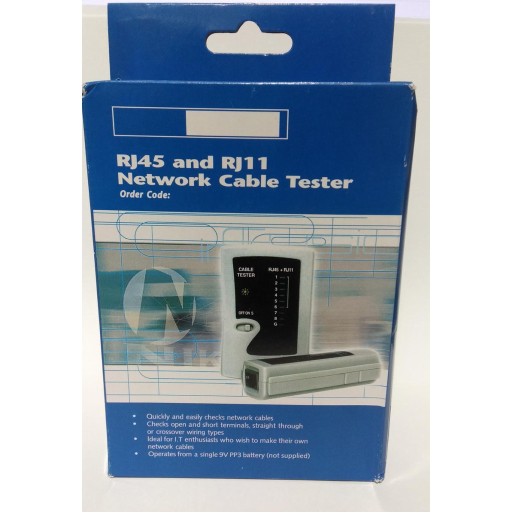 LAN TESTER RJ 45 DAN RJ 11