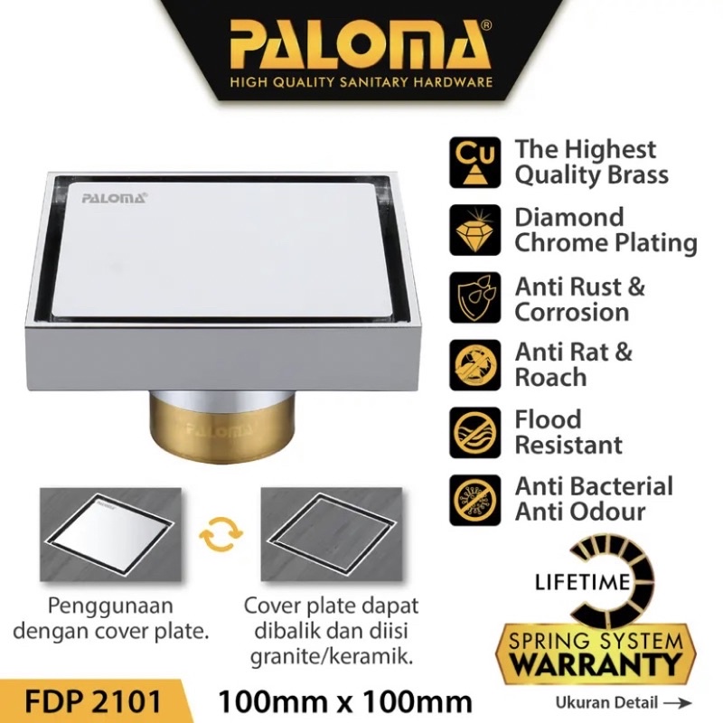 PALOMA Floor Drain FDP 2101