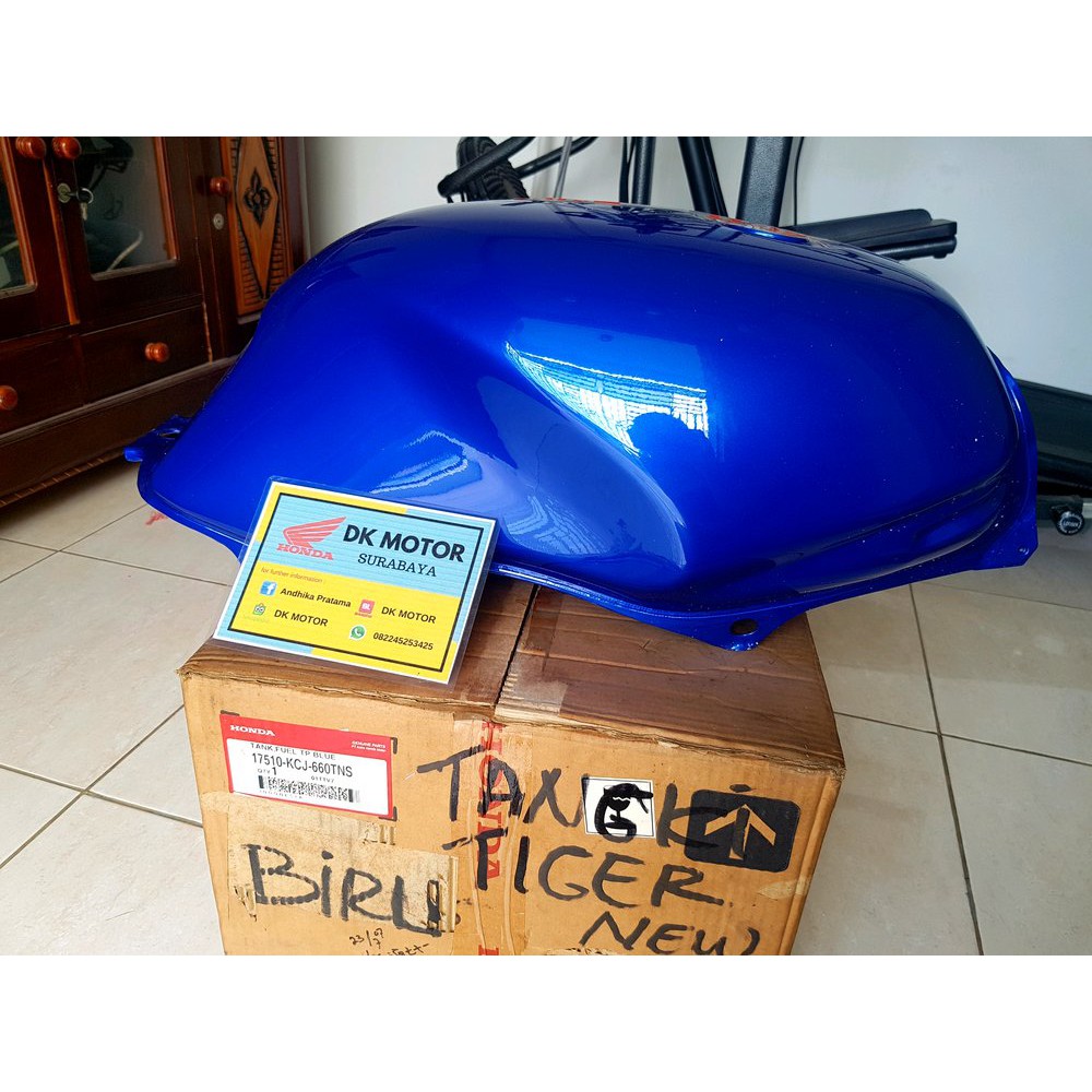 Tangki TIGER LAMA BIRU ORISINIL AHM  bac5050