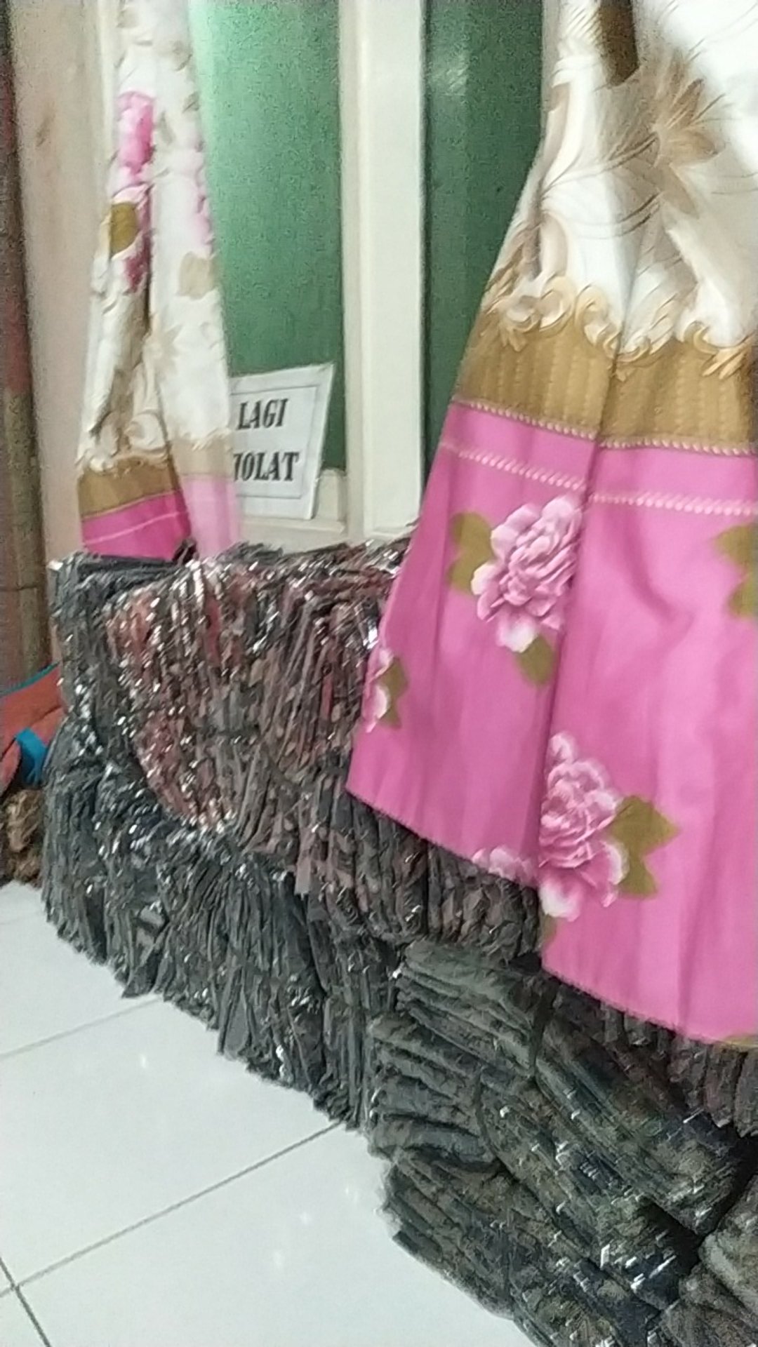 Gamis Batik Meisya Style Rampel Miring