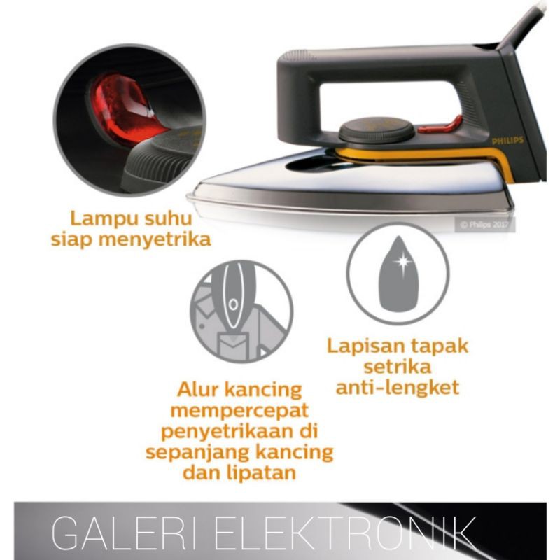 Setrika Philip Original,Seterika Philip HD 1172