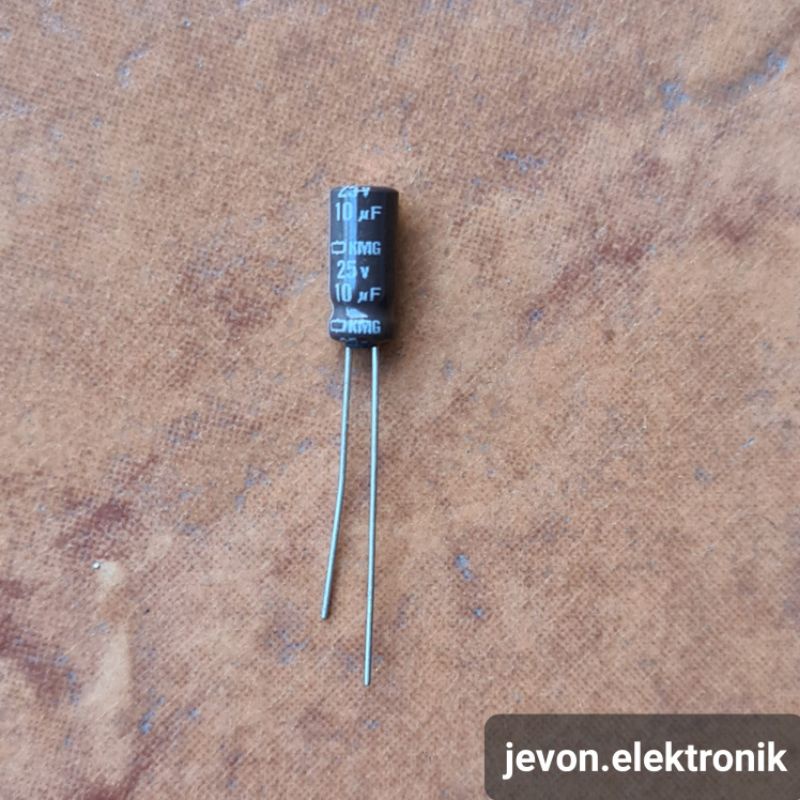 Capasitor Elco 10 uf 25 v kapasitor elko 10uf 25v