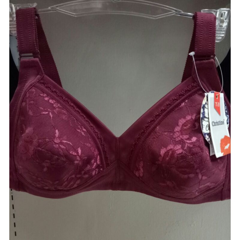 BRA CHRISTINE FULL CUP/TANPA KAWAT/