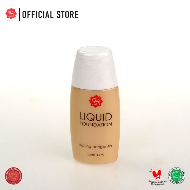 Viva Liquid Foundation 30ml/Viva Alas Bedak Cair