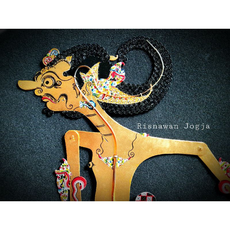 Jual Wayang Kulit Kerbau Asli Ontoseno Gapit Sungu Alusan Ukuran Standar Dalang Shopee Indonesia