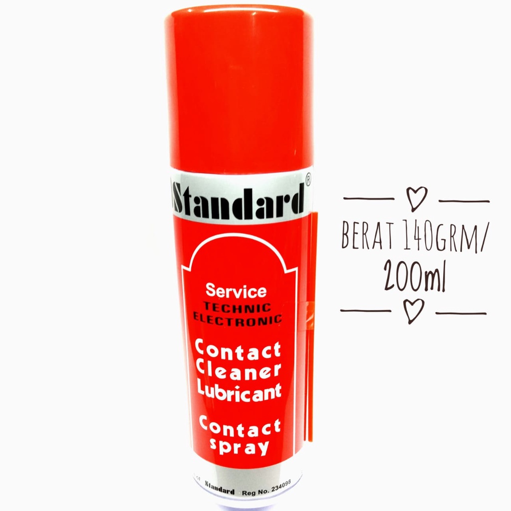 CONTACT CLEANER LUBRICANT 200ML CCL STANDARD PEMBERSIH BEKAS SOLDER