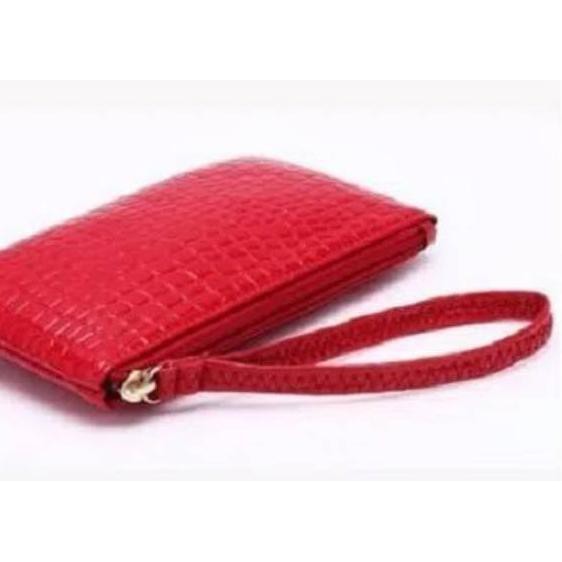 PROMO BESAR KODE-288 POUCH POLOS CLUTCH/DOMPET SERBAGUNA PENYIMPAN KOSMETIK HP UANG