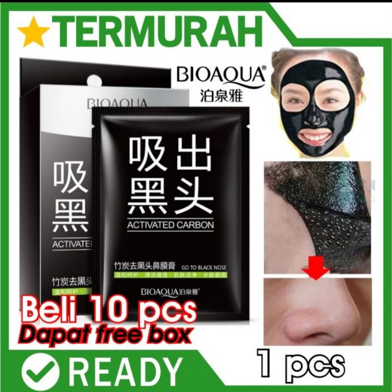 MASKER WAJAH / MASKER CHARCOAL WAJAH / CARBON BLACK MASK