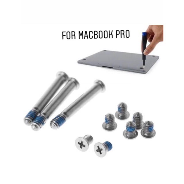 1 Set 10pcs Screw Baut Macbook Pro 13&quot; 15&quot; 17&quot;