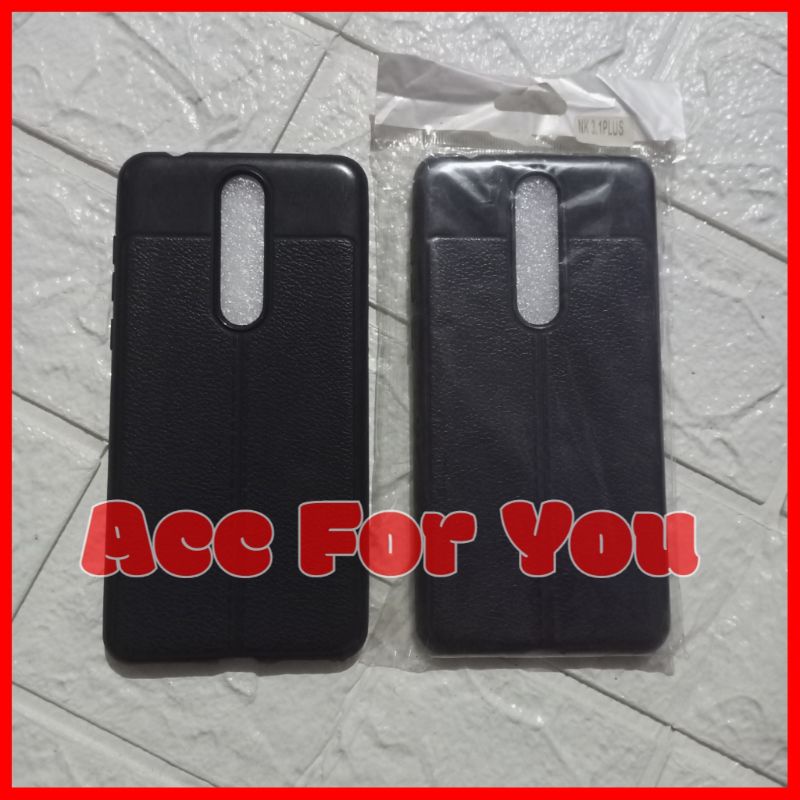 Soft Case Nokia 3.1 Plus / X3 Softcase AutoFocus Carbon Softcase Autofokus Casing Cover Jelly Case S