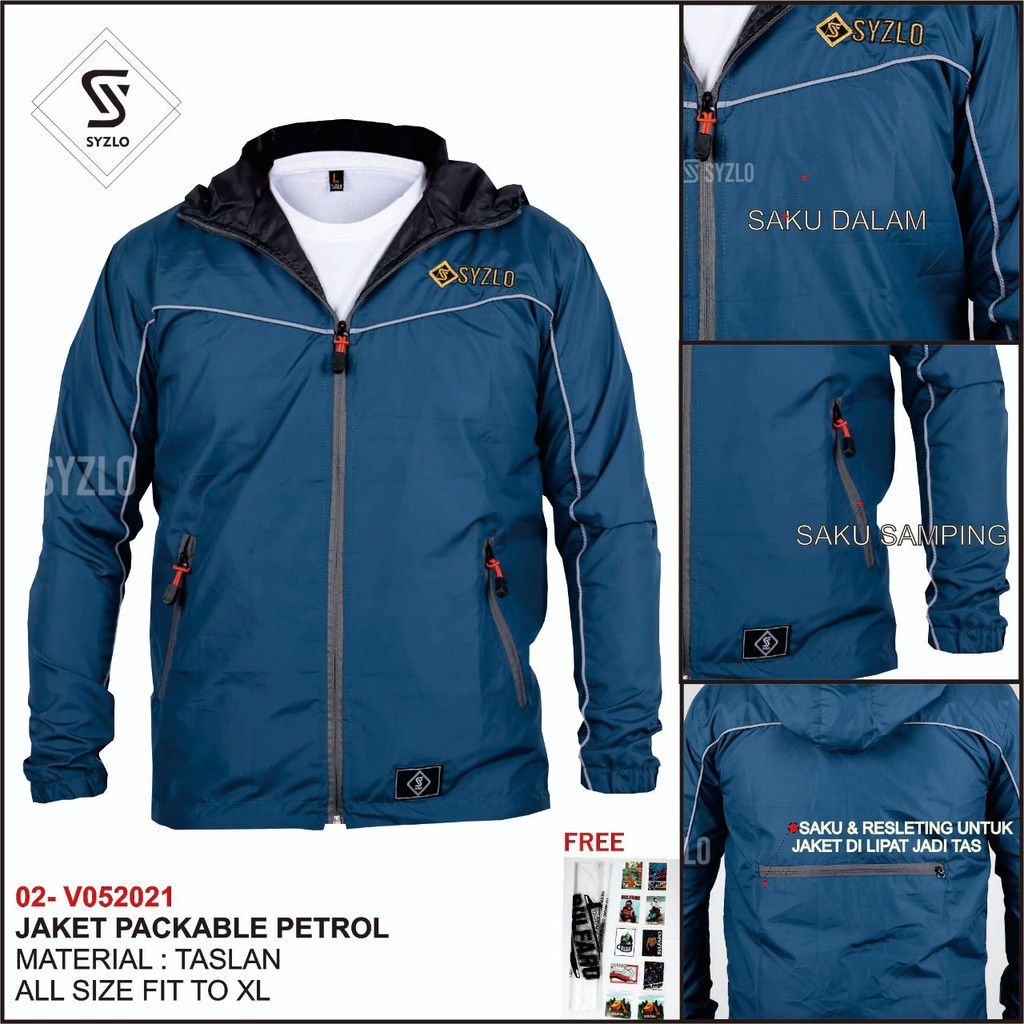 JAKET OUTDOOR ANTI AIR/JAKET ANTI AIR/JAKET SYZLO ORIGINAL/BISA BAYAR DI TEMPAT/JAKET MUSIM DINGIN