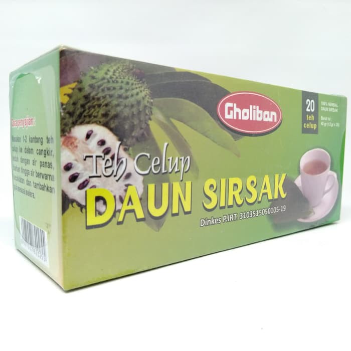 

Teh Celup Daun Sirsak Gholiban