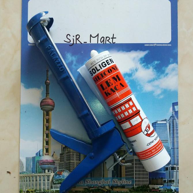 

Lem Kaca Aquarium 300 Ml Soligen + Tembakan Lem Sealant Botol