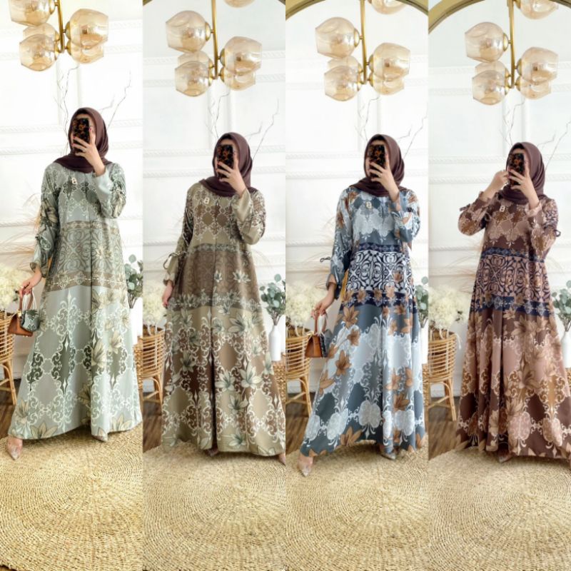 MYRINA DRESS//PRADA CREPE//GAMIS PREMIUN