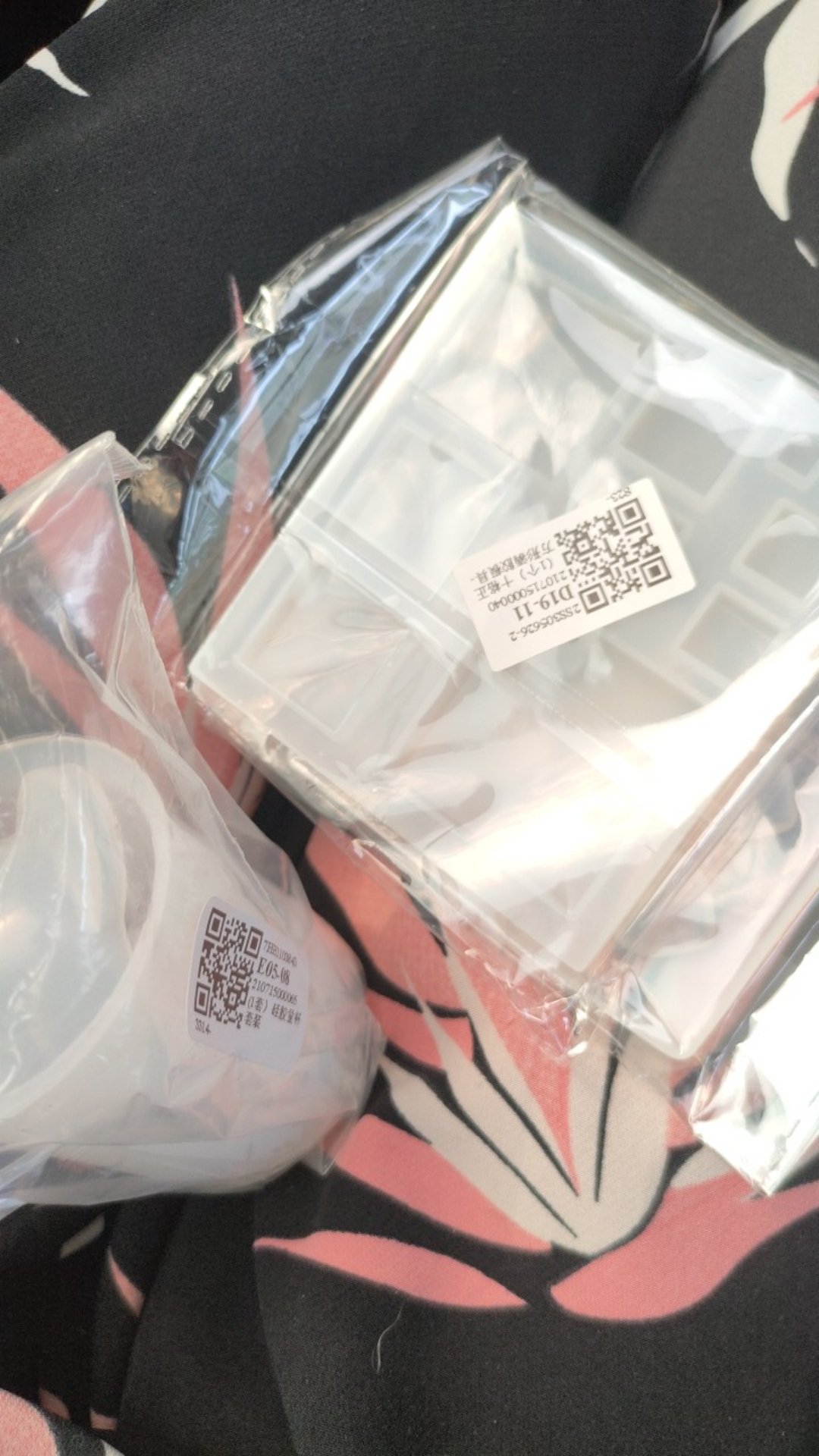 Inf Inf ✿ Cetakan Perhiasan Diy Bentuk Persegi Bahan Silikon Resin Untuk Membuat Perhiasan Uv Resin