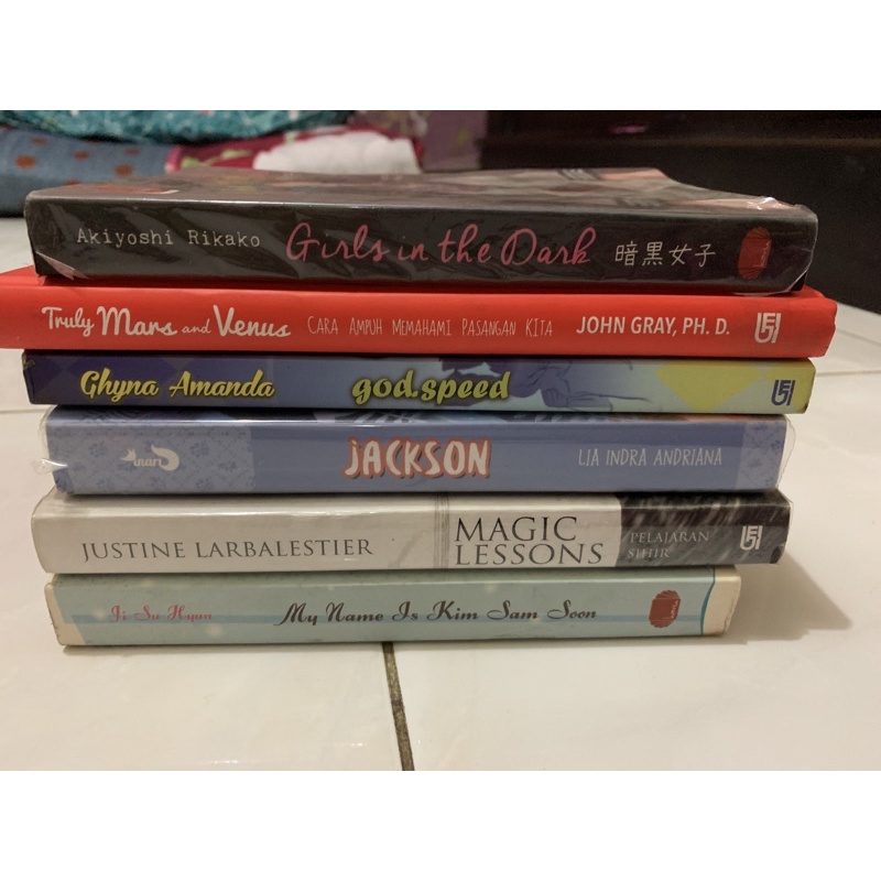 

Preloved Buku books ori gramed murah novel