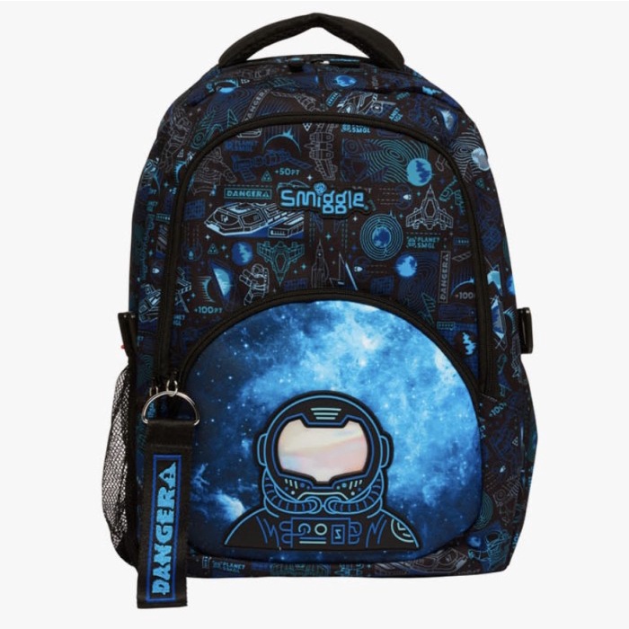 NEW Smiggle Bag Backpack Soccer Bola Gold Black Tas Anak Sekolah Original - Astronout 2022