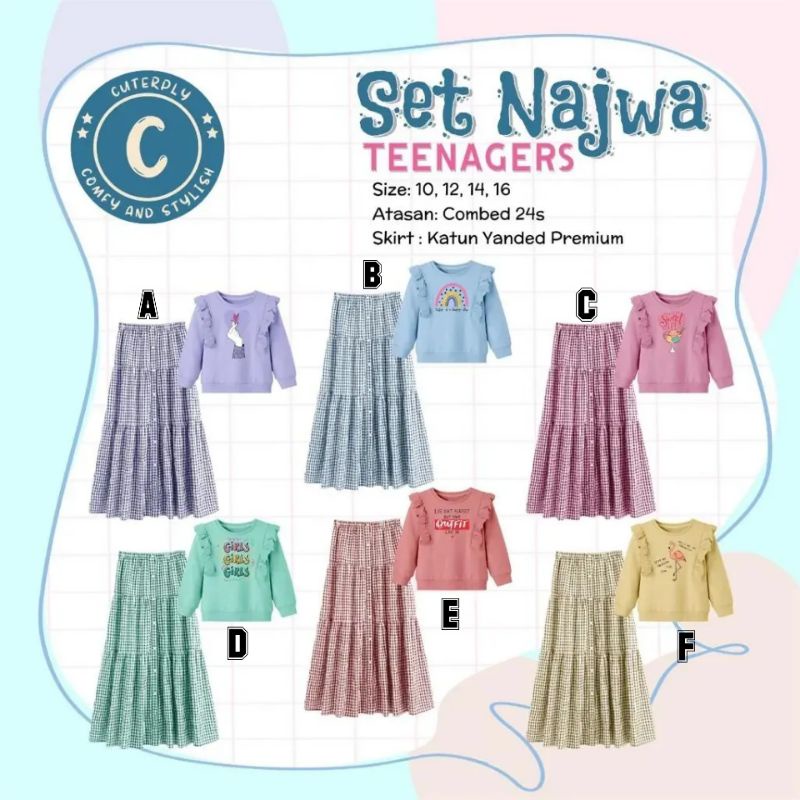 Set Najwa Teenagers