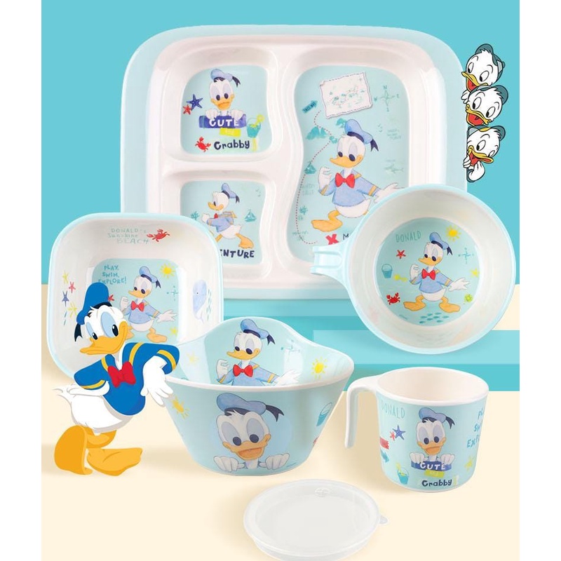 Piring makan / mangkok / gelas melamin anak unisex motif disney ( OTH473 /OTH474 / OTH475 / OTH476 /