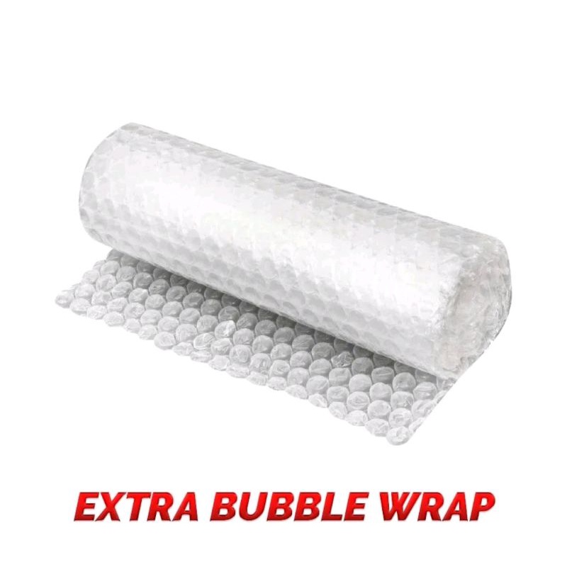 

tambahan extra bubble wrap