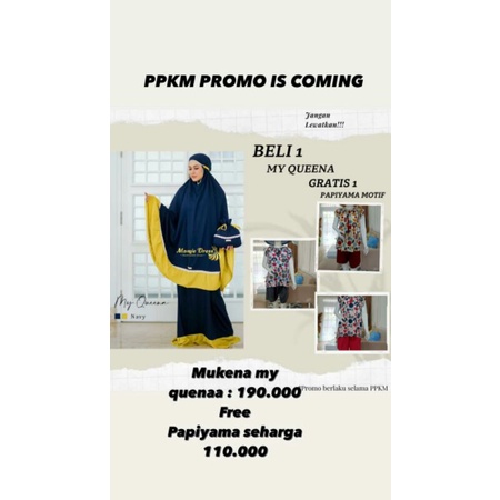 Buy 1 Get 1 "My Queena"