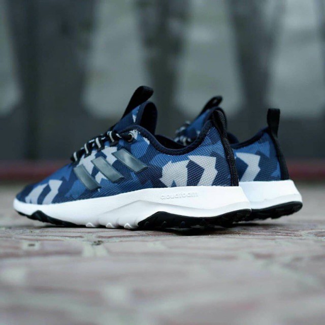 sepatu adidas superflex camo blue original bnwb