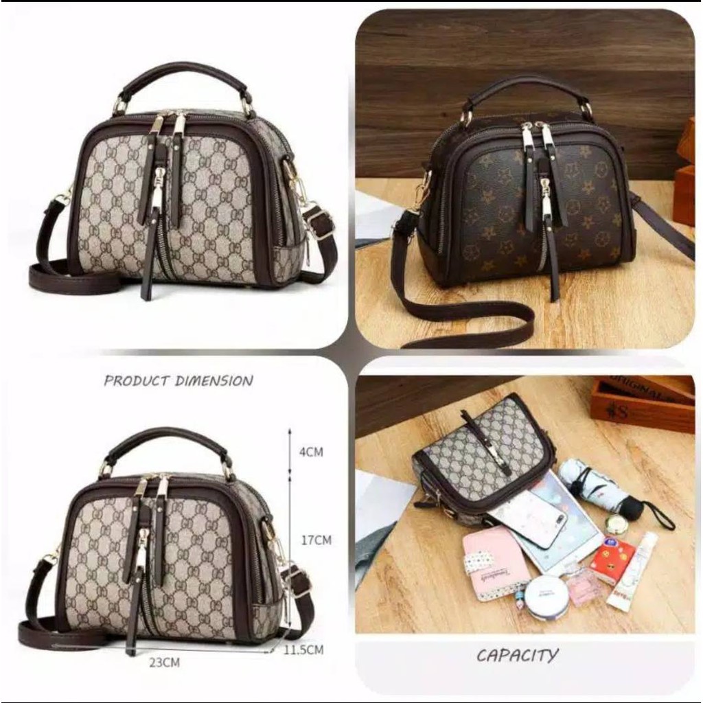 Tas Selempang Milano GcbagTas Handbag PX138 Wanita cewek Pesta Kerja Kantor cantik modis elegan +