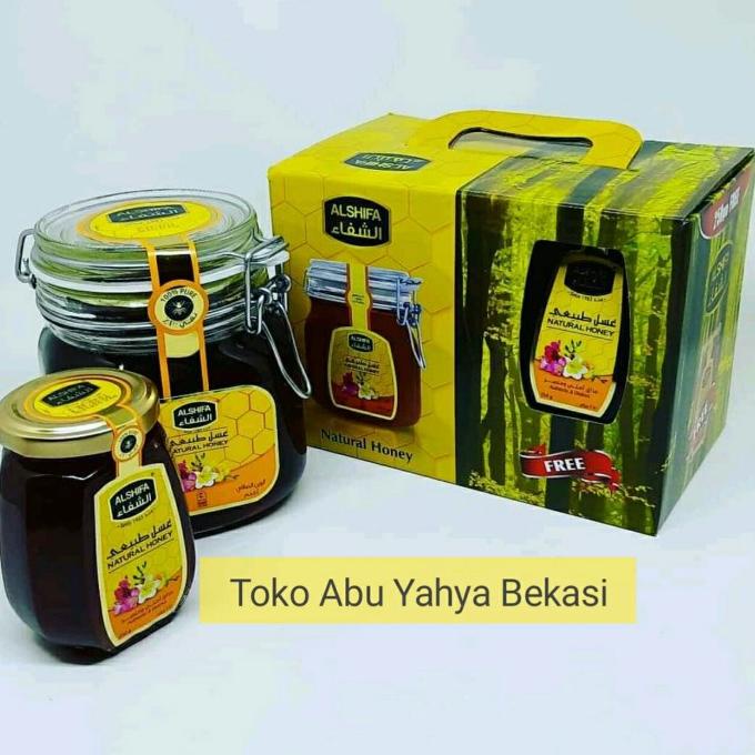 

[COD] madu alshifa 1 kg free 250 gram paket [COD]