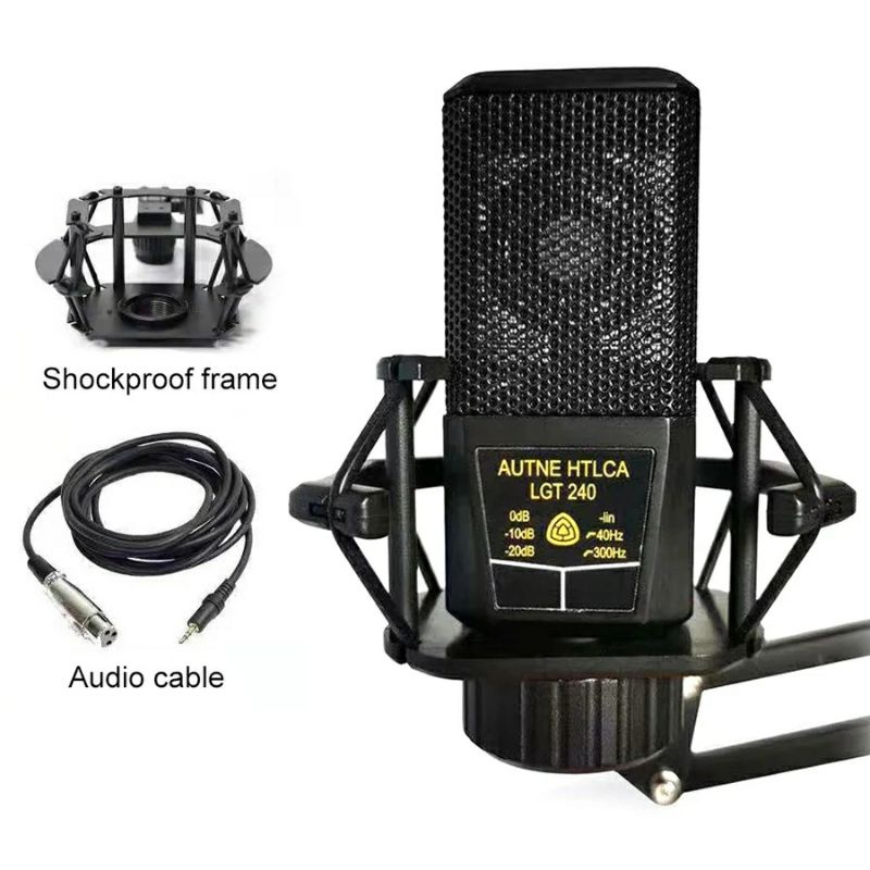TaffSTUDIO GMark Microphone Condenser Professional Recording - LGT240