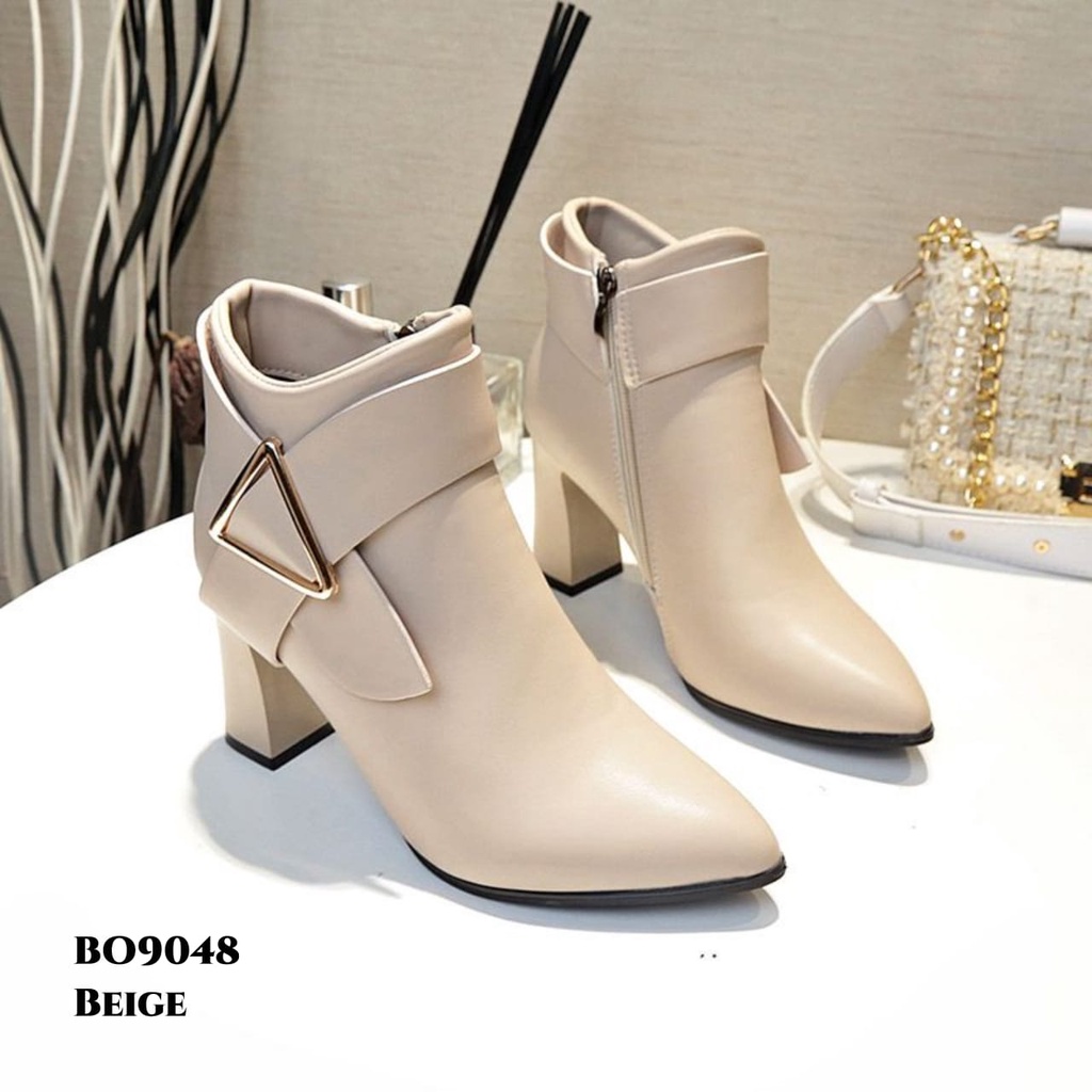 RESTOCK WYN SEPATU BOOTS FLAT FASHION KOREAN BERKUALITAS BO9048