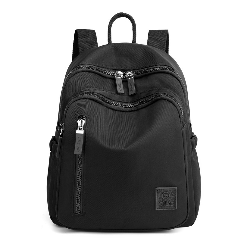 Tas original - tas ransel CHIBAO 1728 tas ransel wanita waterproof ransel import-black