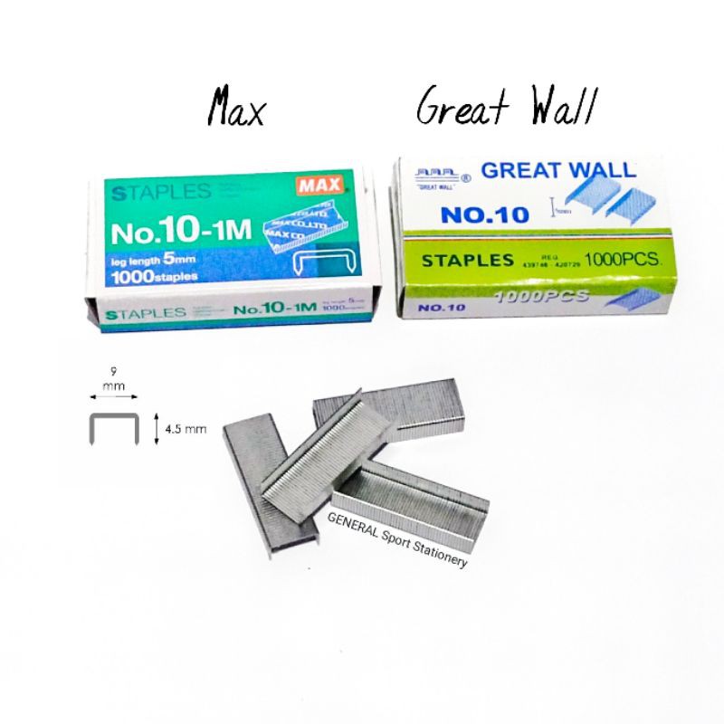 

Isi Staples No.10 Great Wall