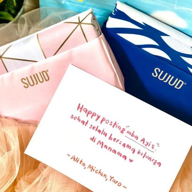 

(TERLARIS) Terbukti Sujud Portable Sajadah Paperbag Kado Ulang Tahun Hadiah Lebar