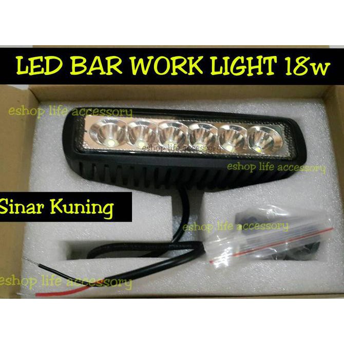 Lampu Tembak Sorot LED Mobil Motor Headlamp Anti Air Sporty Aksesoris